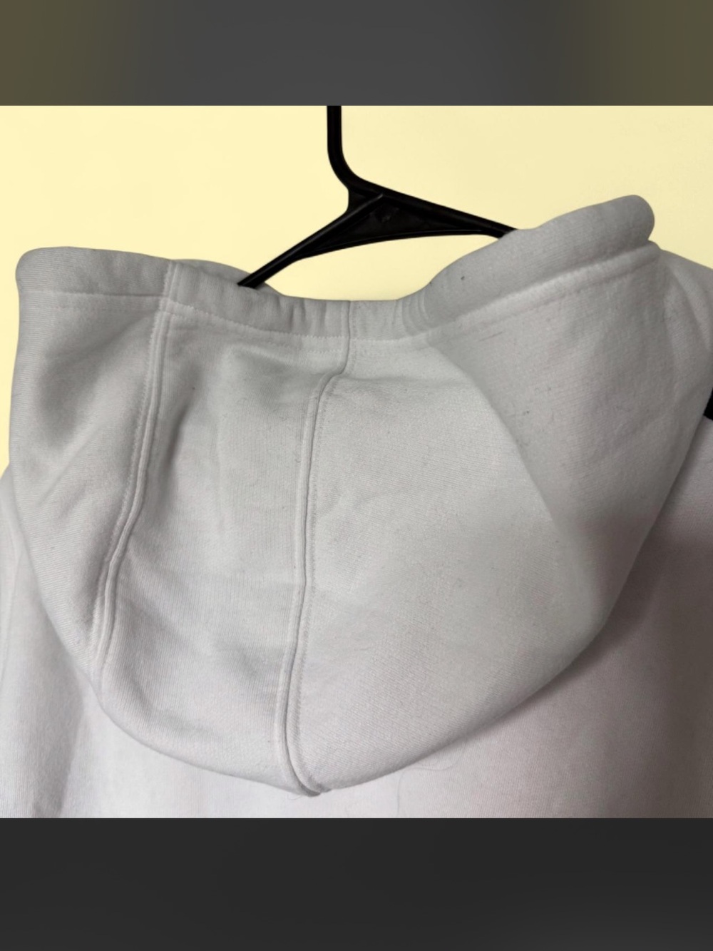 adidas women's loose-fit cropped hoodie, size small - Picture 3 of 7